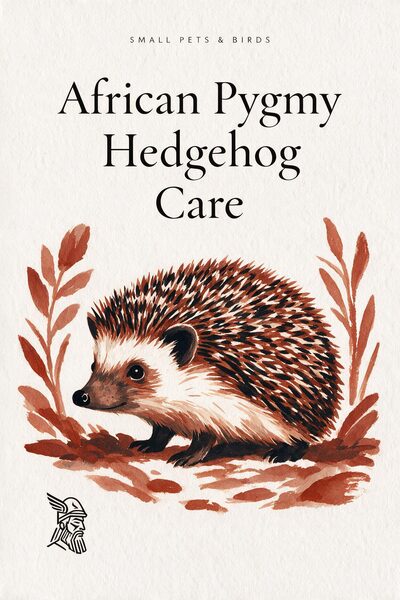 African Pygmy Hedgehog Care