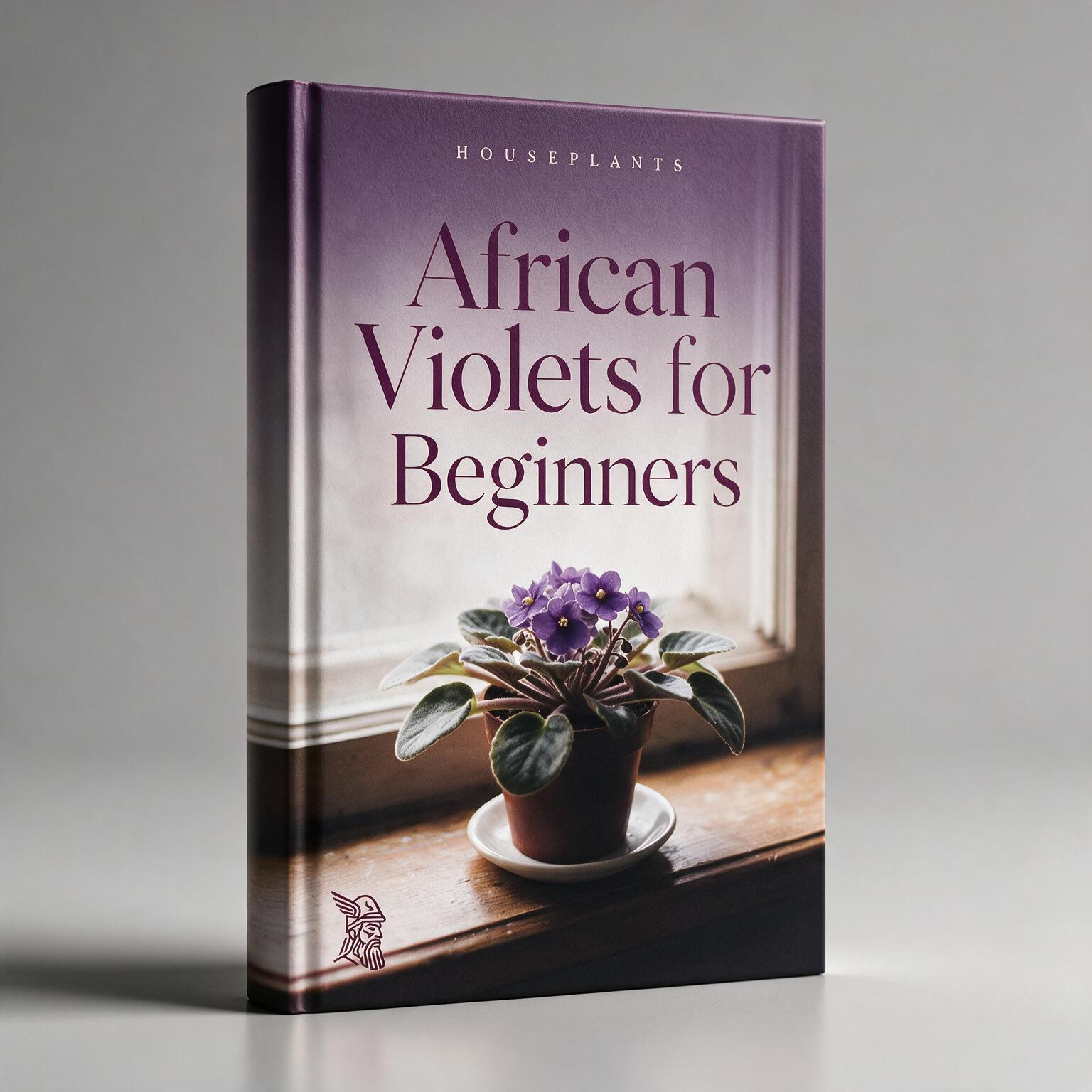 African Violets for Beginners as a printed book