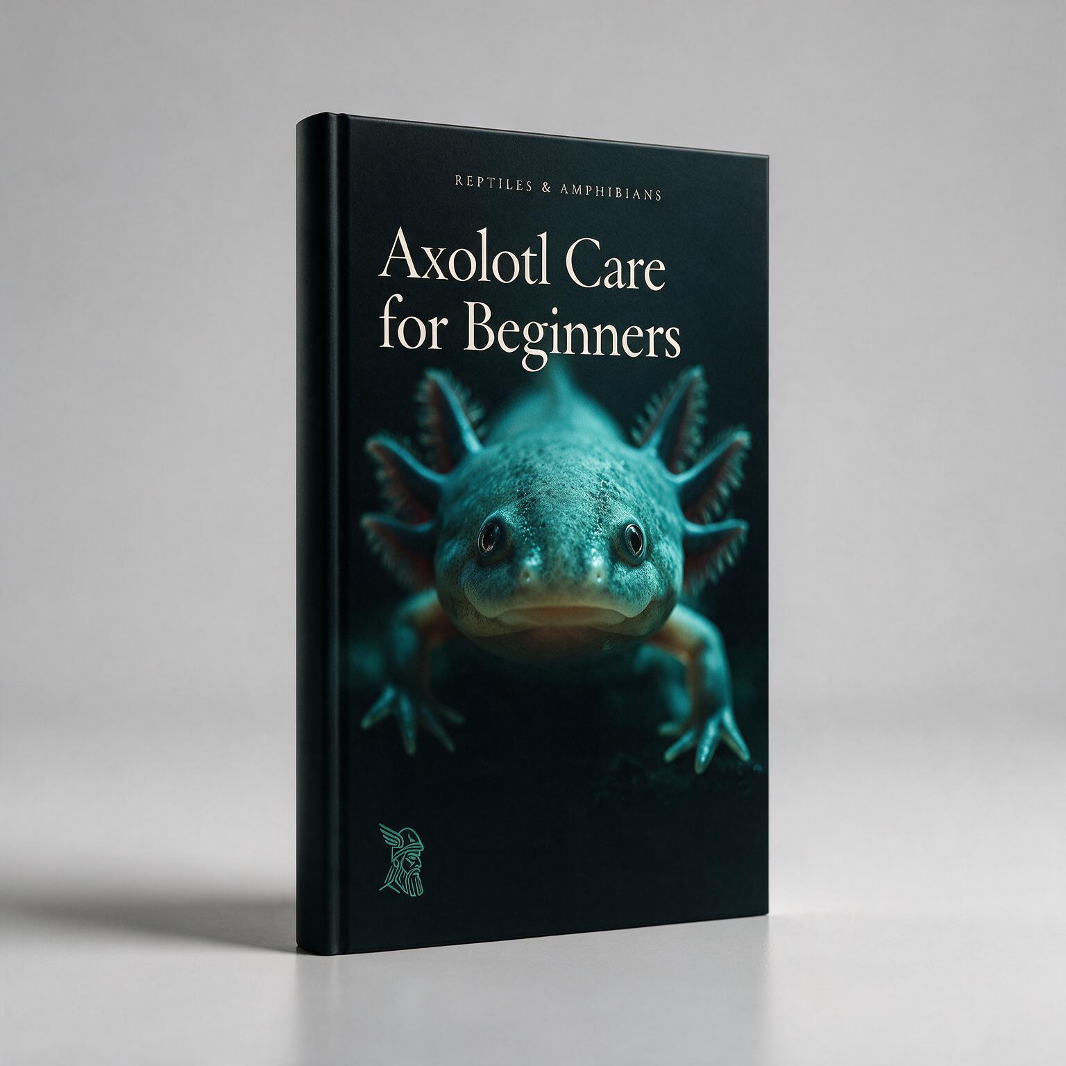 Axolotl Care for Beginners as a printed book