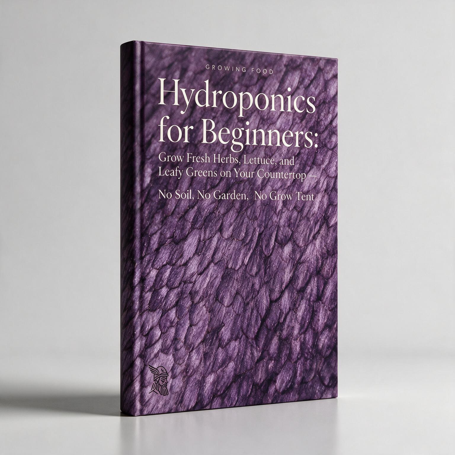 Hydroponics for Beginners: Grow Fresh Herbs, Lettuce, and Leafy Greens on Your Countertop — No Soil, No Garden, No Grow Tent as a printed book