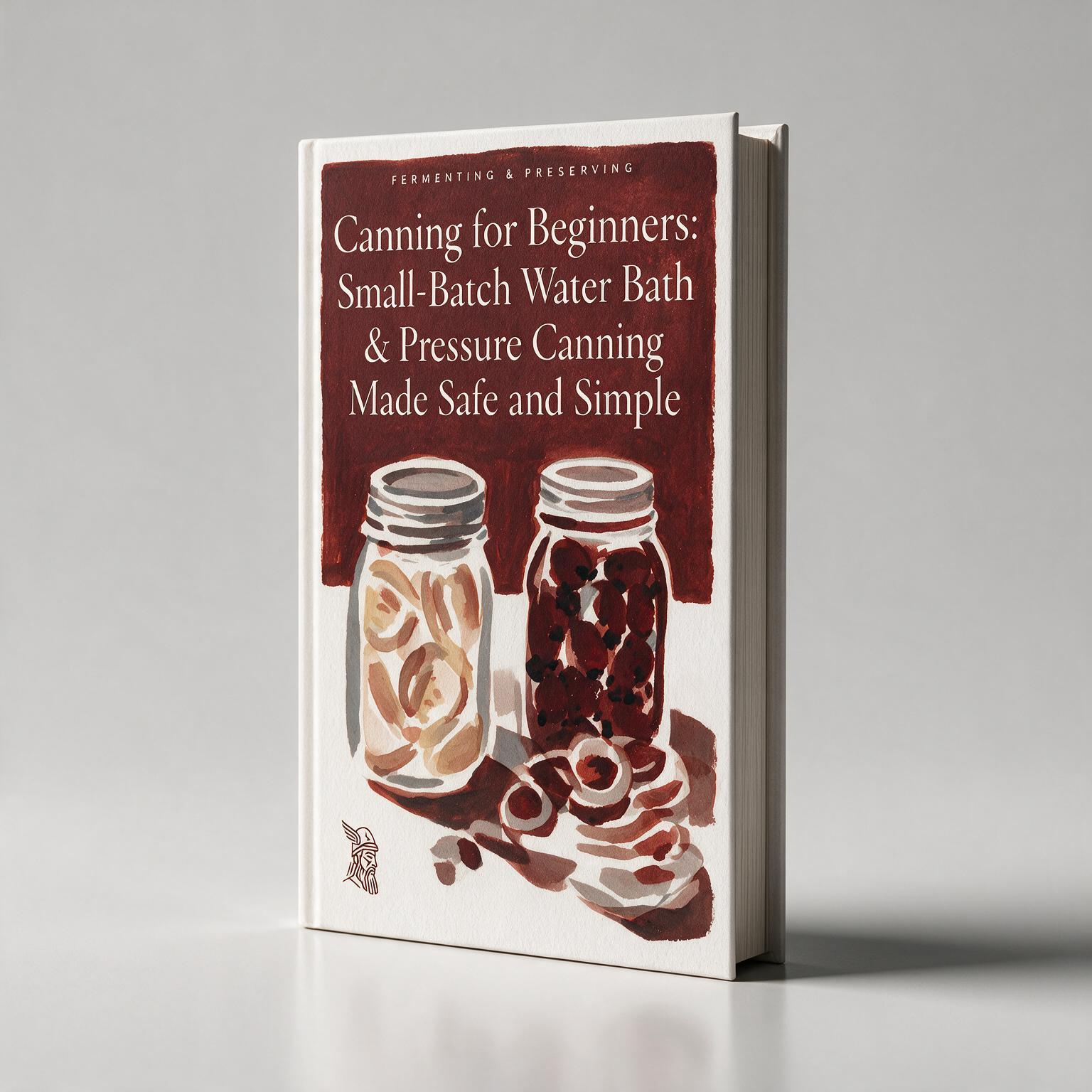 Canning for Beginners: Small-Batch Water Bath & Pressure Canning Made Safe and Simple as a printed book