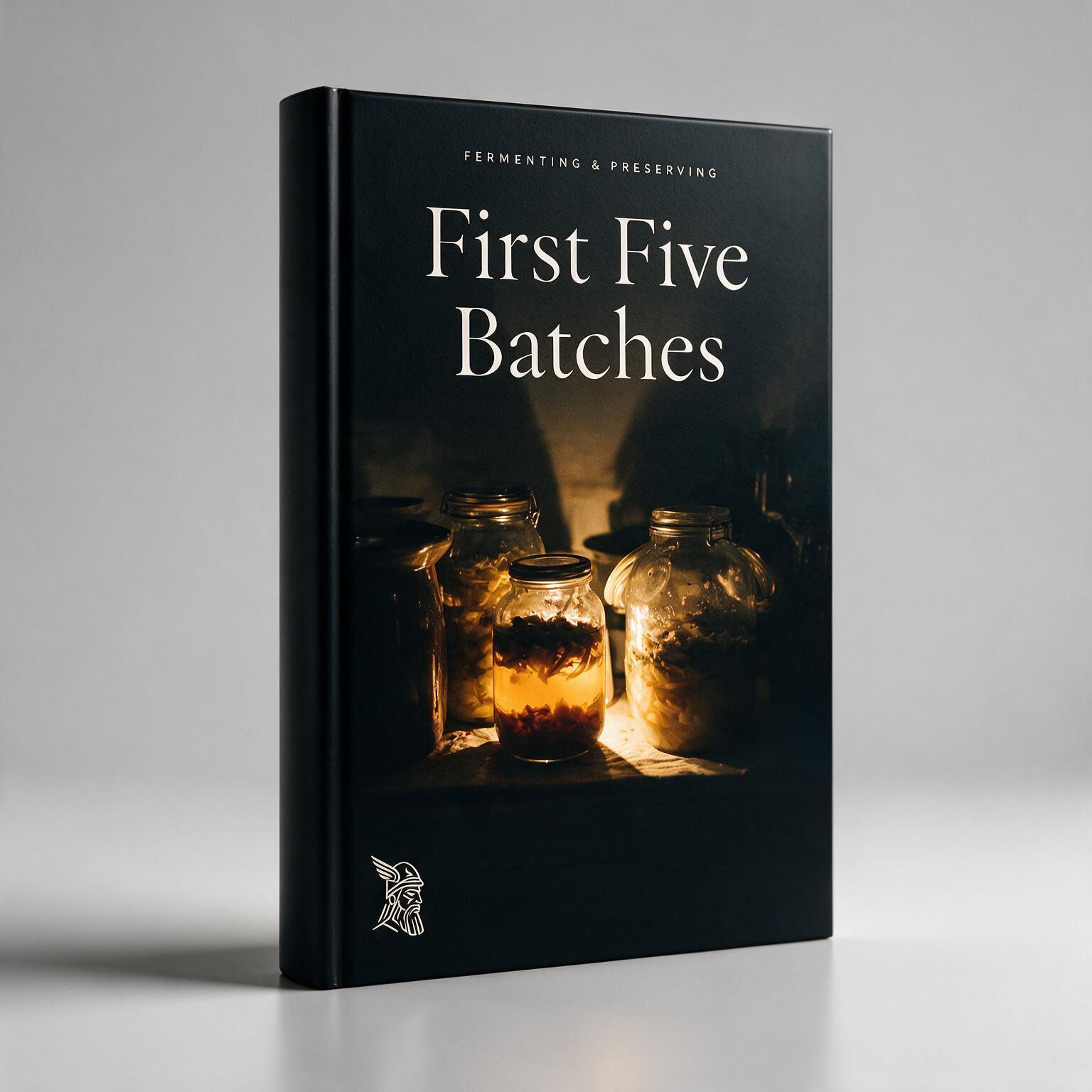 First Five Batches as a printed book