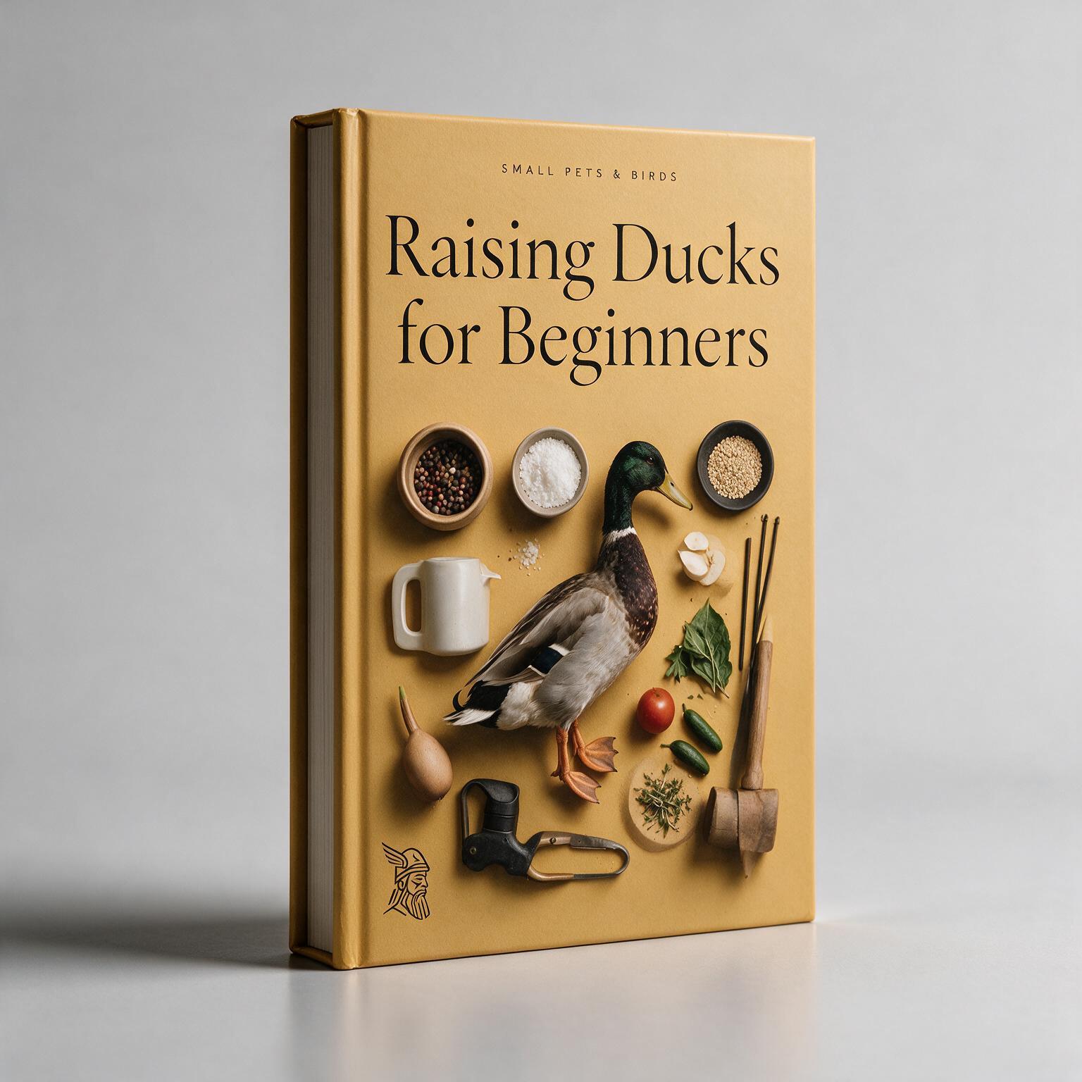 Raising Ducks for Beginners as a printed book