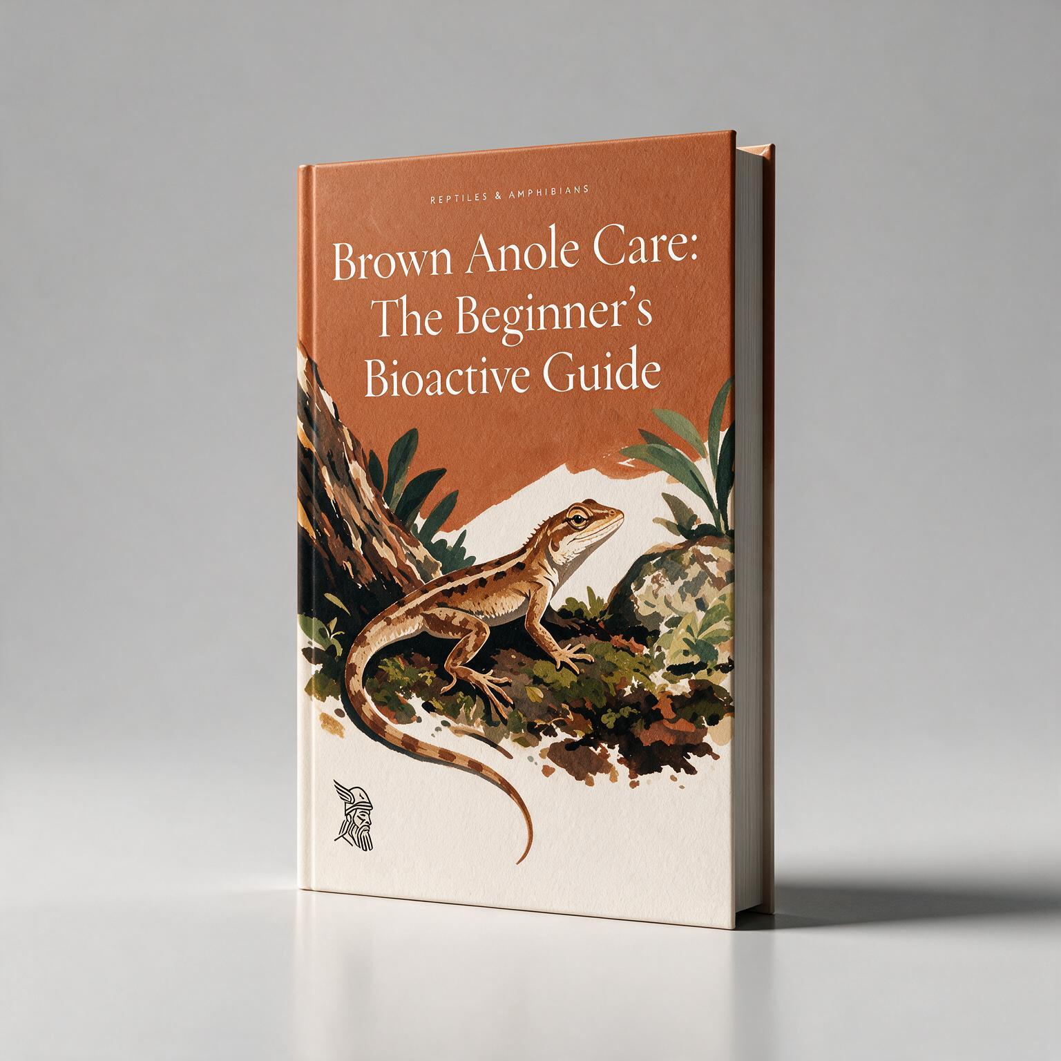 Brown Anole Care: The Beginner's Bioactive Guide as a printed book