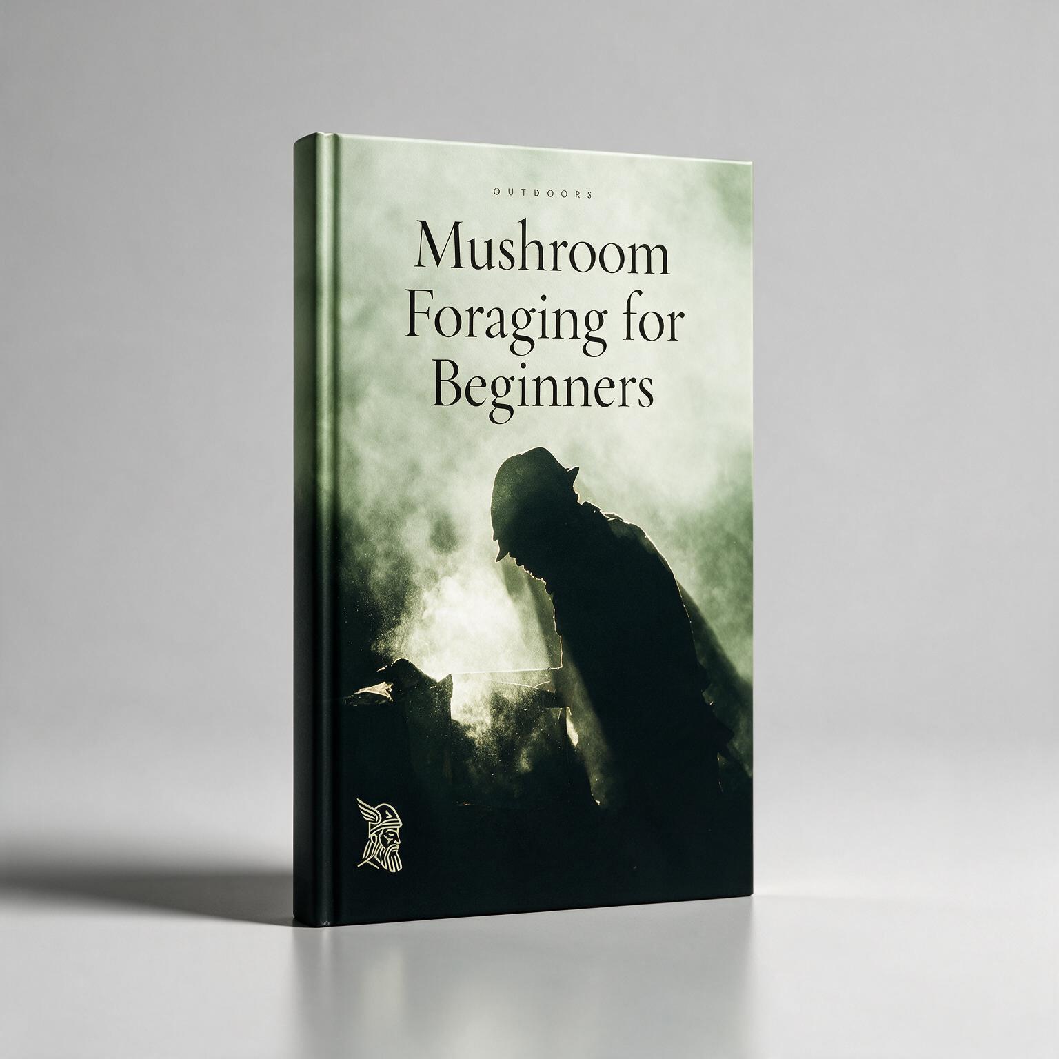 Mushroom Foraging for Beginners as a printed book