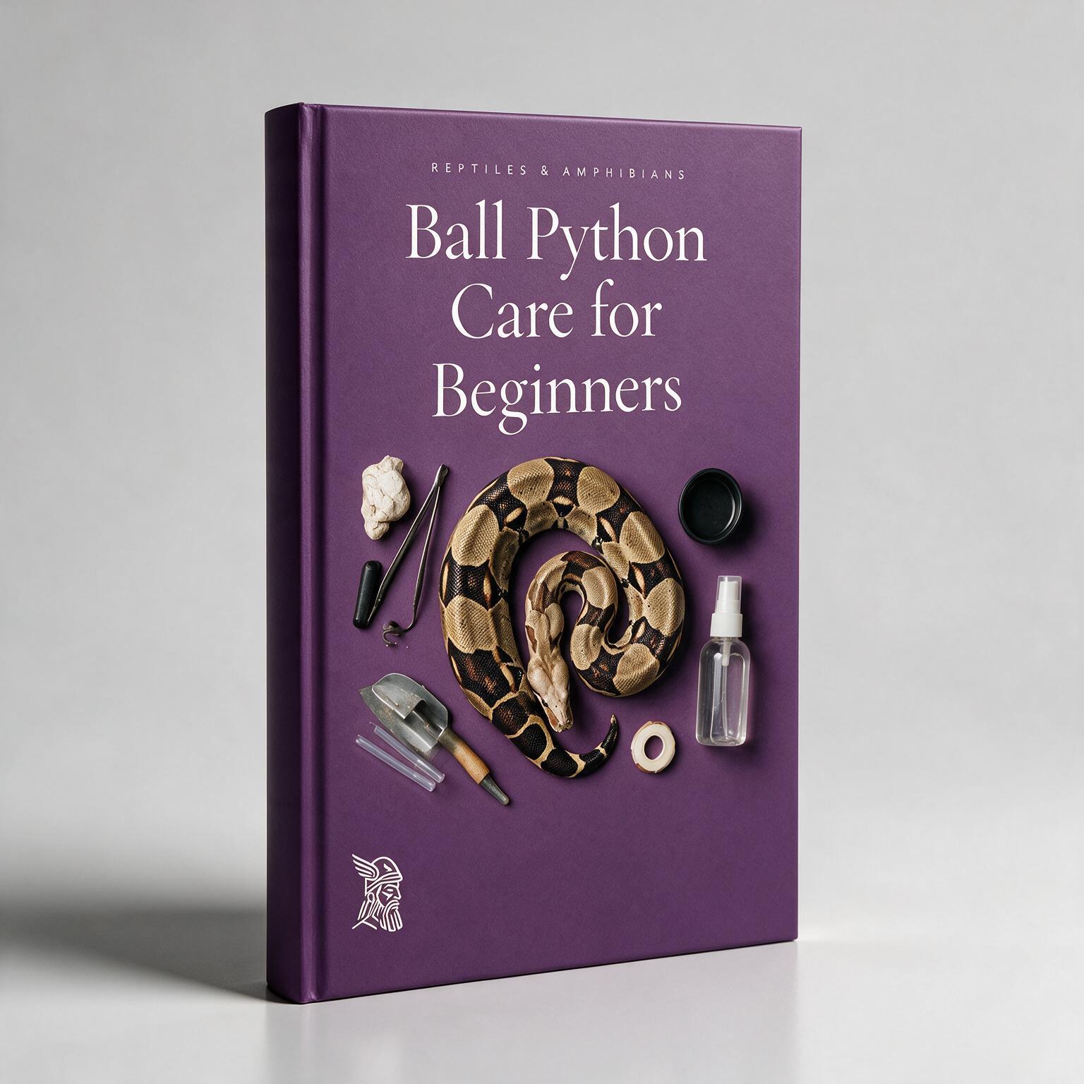 Ball Python Care for Beginners as a printed book