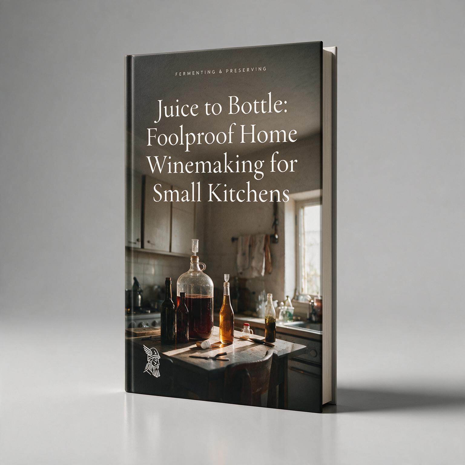 Juice to Bottle: Foolproof Home Winemaking for Small Kitchens as a printed book
