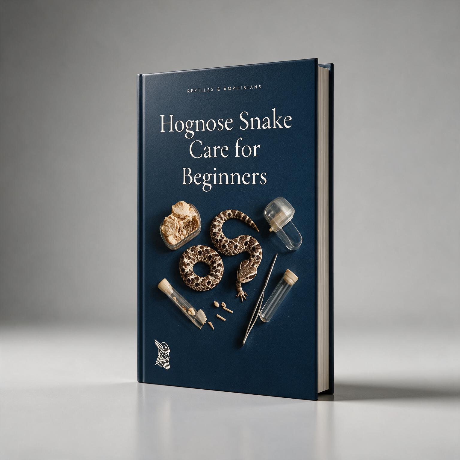 Hognose Snake Care for Beginners as a printed book