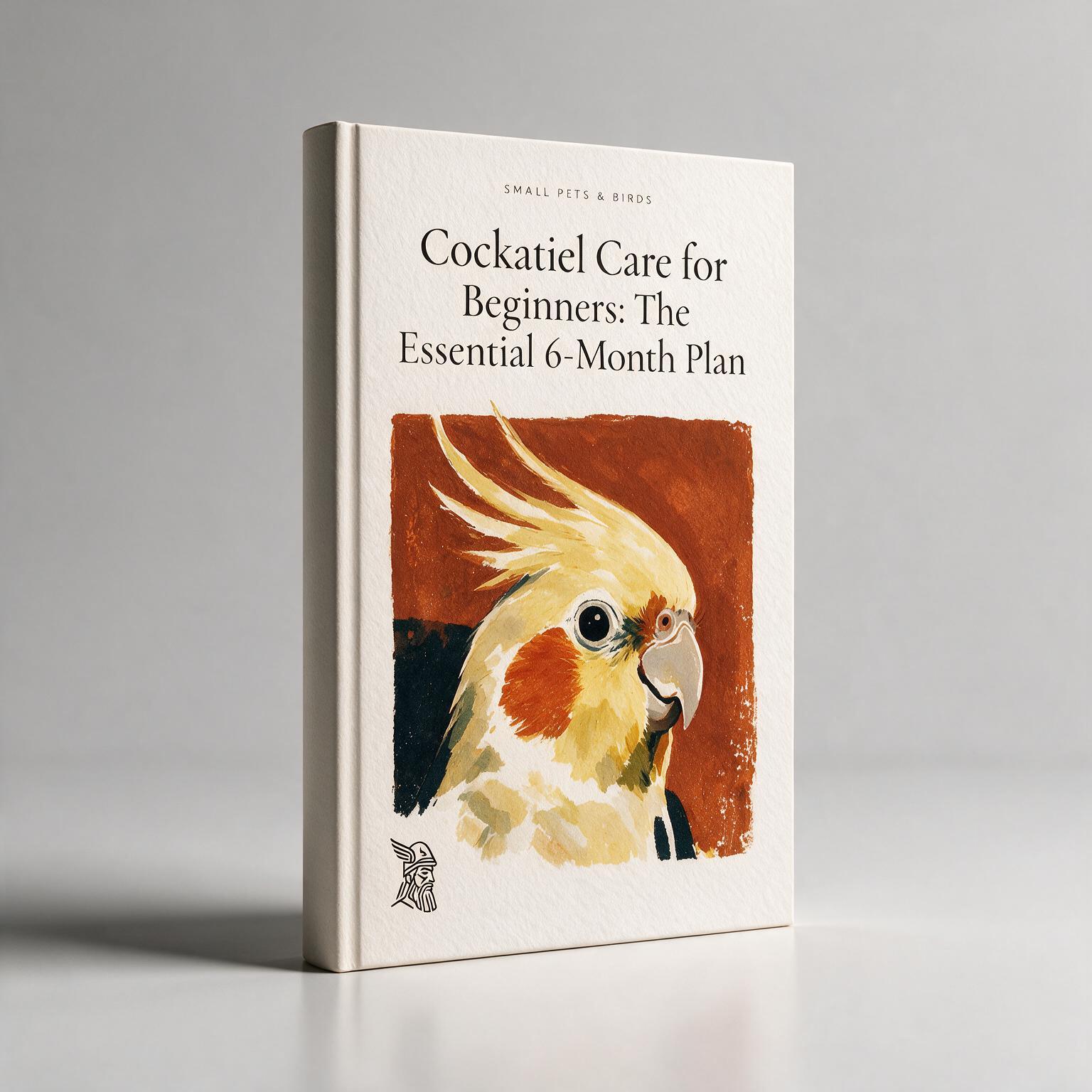 Cockatiel Care for Beginners: The Essential 6-Month Plan as a printed book