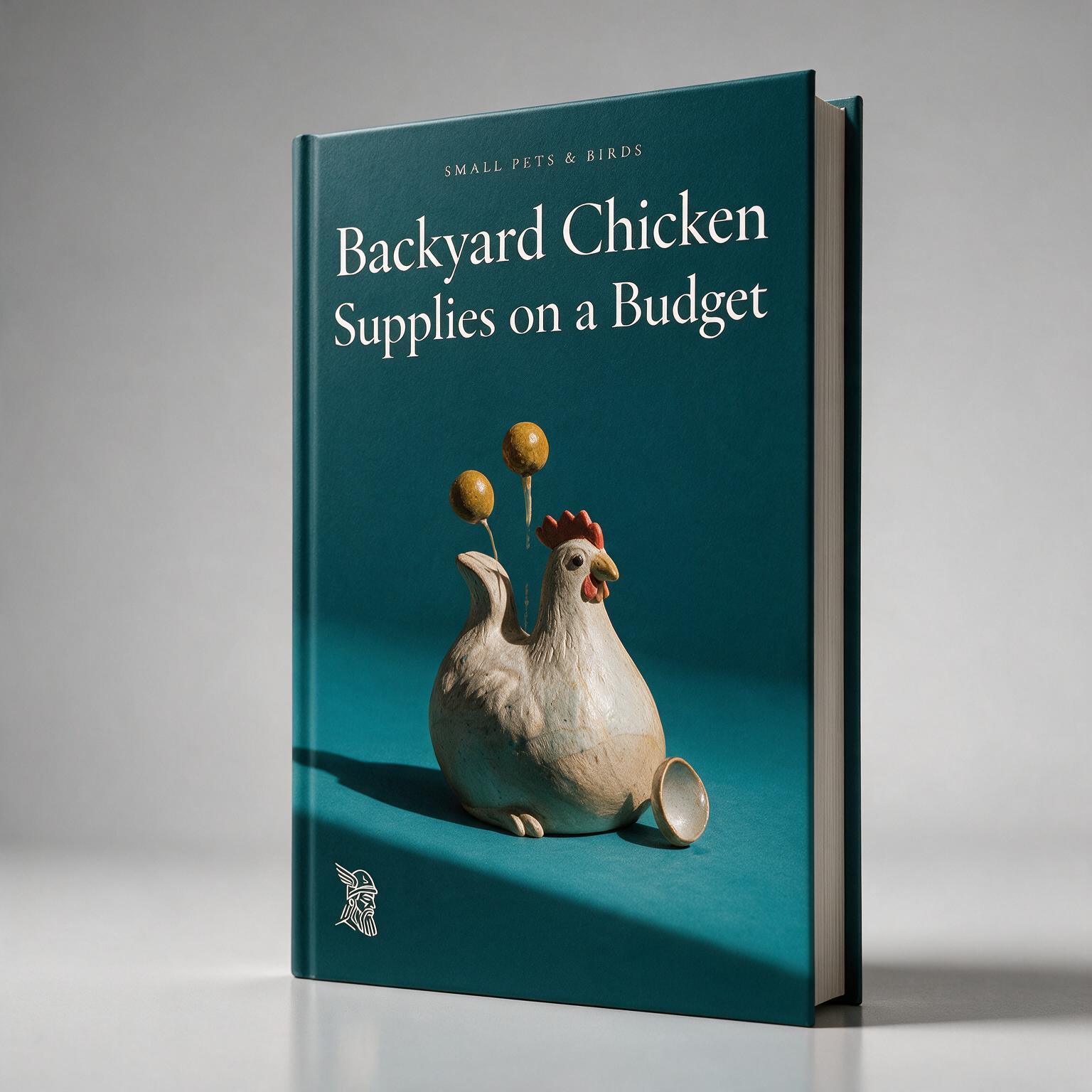 Backyard Chicken Supplies on a Budget as a printed book