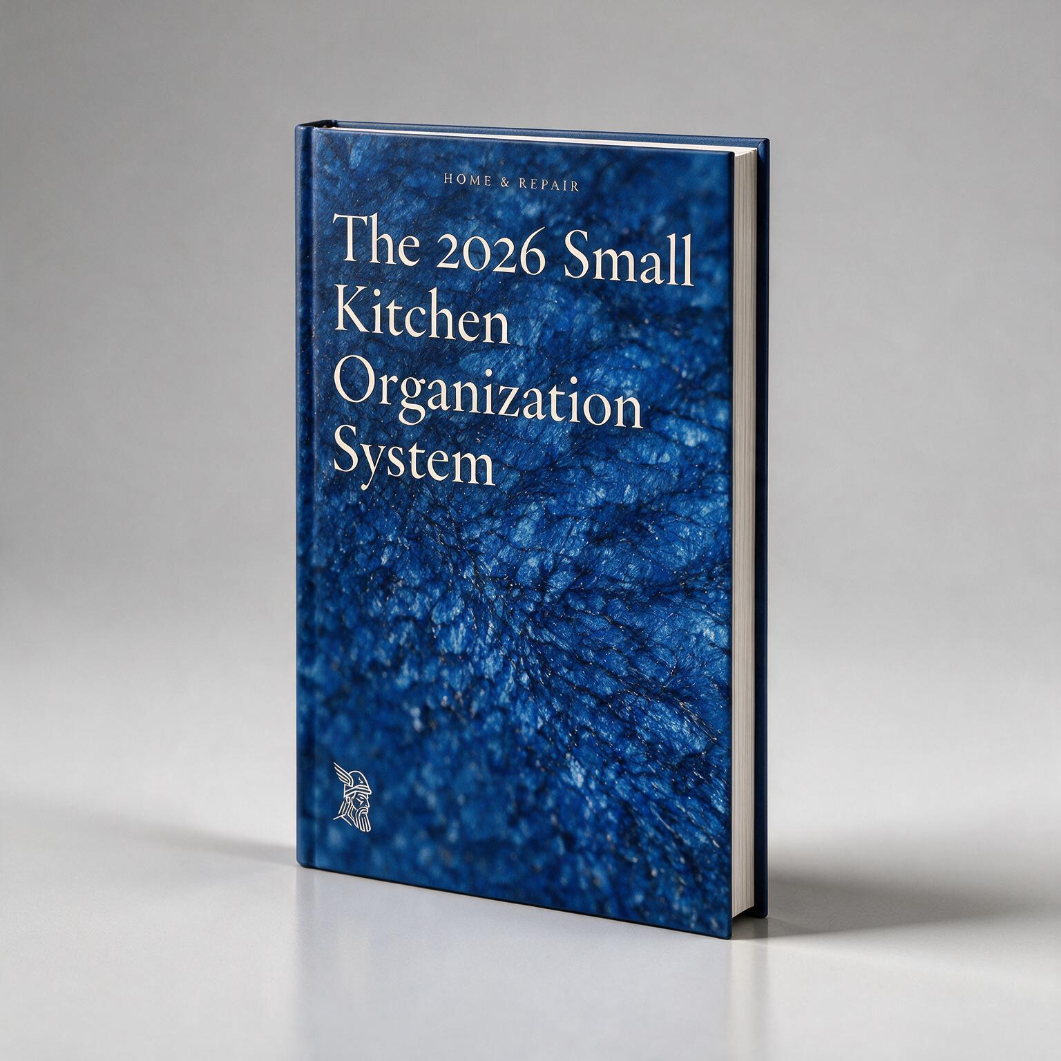 The 2026 Small Kitchen Organization System as a printed book