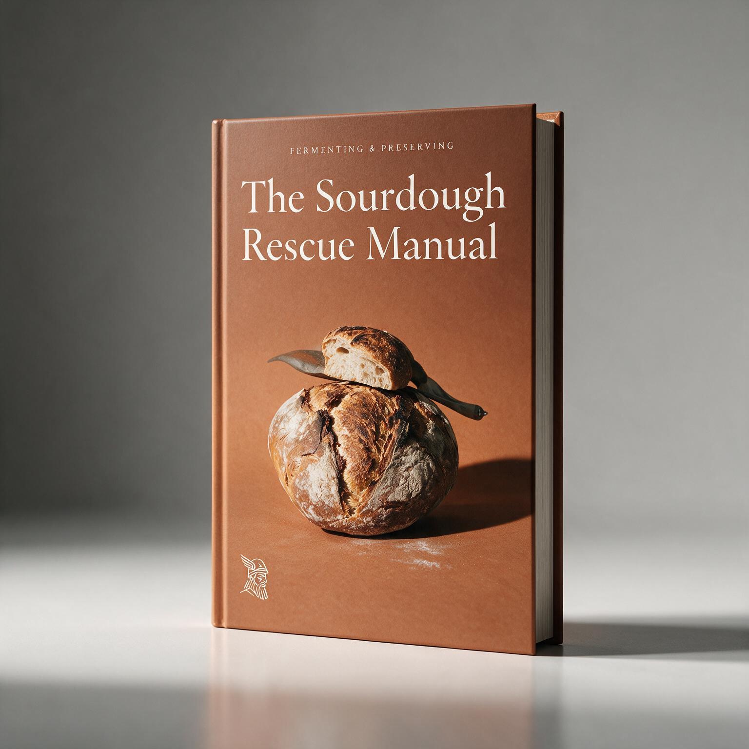 The Sourdough Rescue Manual as a printed book