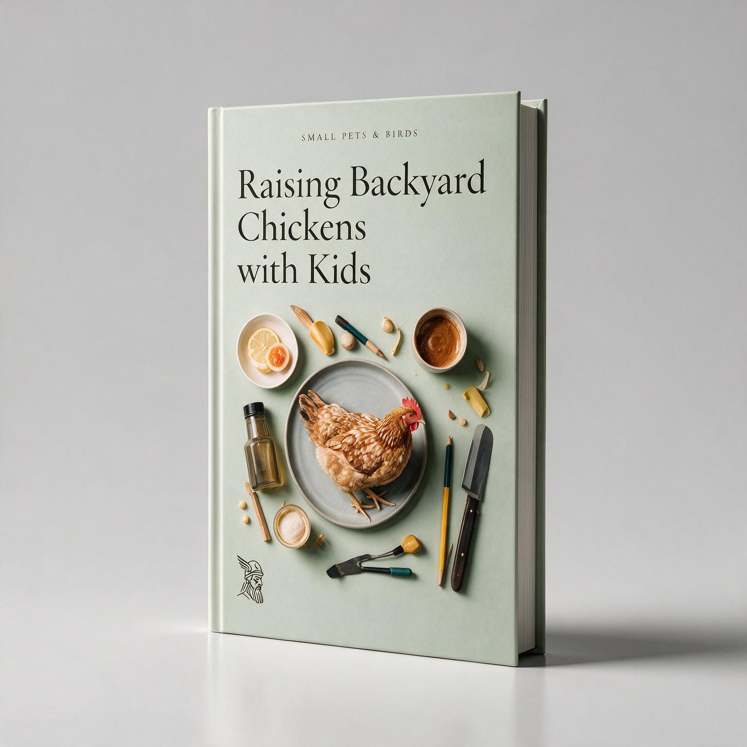 Raising Backyard Chickens with Kids as a printed book